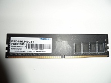 Память DDR4 8Gb 2400MHz Patriot PSD48G240081 RTL 